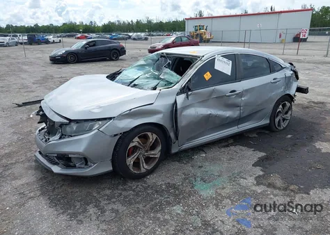 2019 Honda Civic Lx z USA, uszkodzony, nr VIN 19XFC2F66KE036181